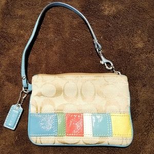 ~authentic ~ coach wristlet